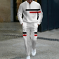 🎁2026 New Arrivals 50% OFF💥Men's Half-Zip Color Block Tracksuit Set