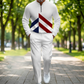 🎁2026 New Arrivals 50% OFF💥Men's Half-Zip Color Block Tracksuit Set