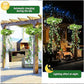 💎 -50% ON SOLAR-POWERED HANGING MILAN GRASS LIGHT! 💎 Lifelike Foliage, Auto On/Off & IP65 Waterproof ✨