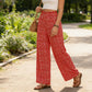 ⏳Limited-time 50% off⏰Women's Smocked High Waist Wide Leg Pants👖