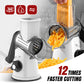 🎁2026 New Arrivals 50% OFF💥3-in-1 Rotating Cheese Slicer & Vegetable Grater!