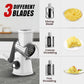 🎁2026 New Arrivals 50% OFF💥3-in-1 Rotating Cheese Slicer & Vegetable Grater!