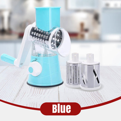 🎁2026 New Arrivals 50% OFF💥3-in-1 Rotating Cheese Slicer & Vegetable Grater!