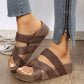 🎁2026 New Arrivals 50% OFF💥Women's Criss-Cross Woven Strap Wedge Sandals – Comfortable, Stylish & Perfect for Summer Days ☀️