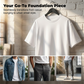 Men's Heavyweight Oversized Drop-Shoulder T-Shirt