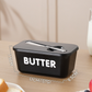 🚨BIG DISCOUNT!🔥Large Plastic Butter Dish With Lid & Knife