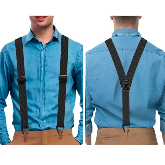 ⏳Time-Limited Special⏰Men's X-Back Suspenders with Hook Clips