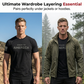 ⏳Time-Limited Special⏰Men's Athletic Fit Crew Neck Tee – Breathable Cotton, Perfect Stretch & Ideal for Gym or Daily Wear 💪
