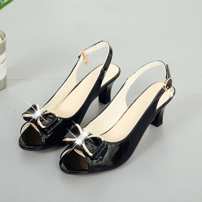 ⏳Limited-time 50% off⏰Women's Elegant Peep-Toe Slingback Sandals👡
