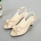 ⏳Limited-time 50% off⏰Women's Elegant Peep-Toe Slingback Sandals👡