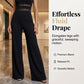 🔥2026 New Arrival🔥One-Shoulder Mesh Panel Wide-Leg Jumpsuit