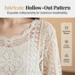 👚 50% OFF NOW! 🌸 Women's Vintage-Inspired Lace Cover-Up Blouse – Delicate Lace, Flowy Fit & Perfect for Layering or a Romantic Look ✨
