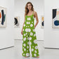 📢📢50% OFF !! ⏰Women's Floral Print Wide Leg Jumpsuit