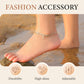 ⏳Time-Limited Special⏰Layered Gold Ankle Bracelet for Women – Rhinestone, Adjustable, Beach Jewelry 🏖️