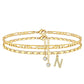 ⏳Time-Limited Special⏰Layered Gold Ankle Bracelet for Women – Rhinestone, Adjustable, Beach Jewelry 🏖️