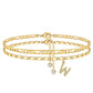 ⏳Time-Limited Special⏰Layered Gold Ankle Bracelet for Women – Rhinestone, Adjustable, Beach Jewelry 🏖️