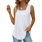 🎁2026 New Arrivals 50% OFF💥Women's Square Neck Sleeveless Vest Top – Flattering Neckline, Soft Stretch Fabric & Effortlessly Chic 🌸✨