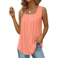 🎁2026 New Arrivals 50% OFF💥Women's Square Neck Sleeveless Vest Top – Flattering Neckline, Soft Stretch Fabric & Effortlessly Chic 🌸✨