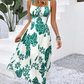 ⏳Limited-time 50% off⏰Women's Floral Print Spaghetti Strap Dress🌿👗