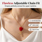🌹 50% OFF NOW! 💎 Elegant Red Rose Pendant Necklace – Delicate Design, Hypoallergenic & Perfect for Everyday Elegance or Gifting ✨