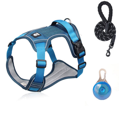 🎁2026 New Arrivals 50% OFF💥🐶 LED No-Pull Dog Harness Kit with Leash – Safer, More Comfortable Walks Day & Night
