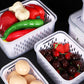 🎁2026 New Arrivals 50% OFF💥3-Pack Berry Keeper for Fridge | Fruit Containers with Drain Tray | Keeps Produce Dry & Fresh Longer