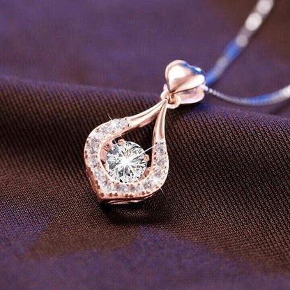 🎁2026 New Arrivals 50% OFF💥Twinkling Heart Waterdrop Stone Necklace💎