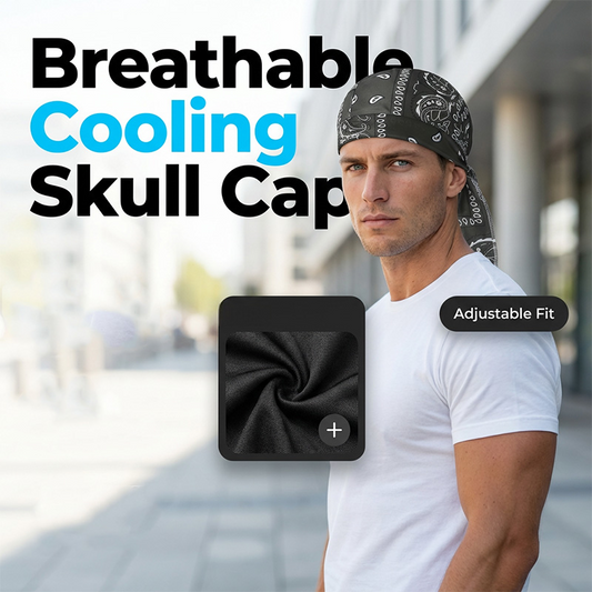 🧢 BUY 1, GET 2 FREE! 💨 Unisex Breathable Beanie – Adjustable Straps, Moisture-Wicking & Perfect for Running, Cycling & Daily Wear 🏃‍♂️