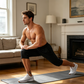 🩳50% OFF NOW! 🏃 Men's Quick-Dry Sports Capri Pants – Stretchy & Breathable with Secure Zipper Pockets – Elastic Waist & Versatile Fit 🧘‍♂️