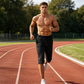 🩳50% OFF NOW! 🏃 Men's Quick-Dry Sports Capri Pants – Stretchy & Breathable with Secure Zipper Pockets – Elastic Waist & Versatile Fit 🧘‍♂️