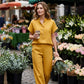 ⏳Limited-time 48% off⏰Women's Casual Solid Color Two-Piece Set👚👖
