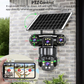 🎁2026 New Arrivals 50% OFF💥6K 9MP Outdoor Wi-Fi Security Camera | 10x Zoom, 3 Lenses, 360° PTZ | IP66 Waterproof, Color Night Vision, Two-Way Audio, Motion Tracking