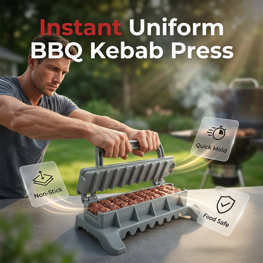 🎁New Arrival 50% OFF💥Effortless BBQ Kebab Maker Skewer Tool