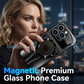 🎁2026 New Arrivals 50% OFF💥Magnetic Tempered Glass Phone Case – Shockproof, MagSafe Compatible ✨