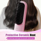 🎁2026 New Arrivals 50% OFF💥Cordless Ceramic Hair Straightening Brush – Salon-quality results anywhere – Fast heating, safe for all hair types & portable – smooth shine without damage 💁‍♀️