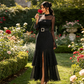 🎁2026 New Arrivals 50% OFF💥Women's Bell Sleeve Maxi Dress – Sheer, High-Slit, Elegant ✨