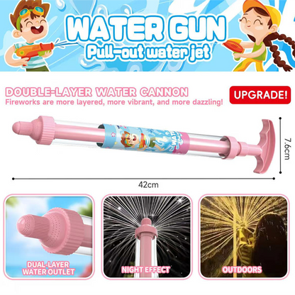 🎁2026 New Arrivals 50% OFF💥Bright Rainbow LED Water Pistol – Summer fun that bursts into life as if by magic! – Light-up, rechargeable & perfect for pool, beach or backyard battles 🎉