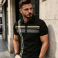 🎁2026 New Arrivals 50% OFF💥Men's Striped Short Sleeve Collared Top🌿