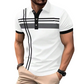 🎁2026 New Arrivals 50% OFF💥Men's Striped Short Sleeve Collared Top🌿