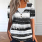 👕 LIMITED-TIME 50% OFF!  Your Basket Just Smiled 🛍 ✨ Faux Two-Piece Striped Top – Henley, Casual ✨