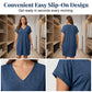 🎁2026 New Arrivals 50% OFF💥Plus Size V-Neck T-Shirt Dress ☁️