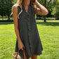 🎁2026 New Arrivals 50% OFF💥Women's Ruffle Trim Button-Front Mini Dress