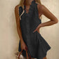 🎁2026 New Arrivals 50% OFF💥Women's Ruffle Trim Button-Front Mini Dress