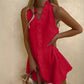 🎁2026 New Arrivals 50% OFF💥Women's Ruffle Trim Button-Front Mini Dress