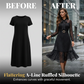 🎁2026 New Arrivals 50% OFF💥Polka Dot Midi Dress – Tie-Neck, A-Line, Elegant ✨