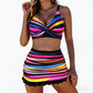 🎁2026 New Arrivals 50% OFF💥Women's Striped Two-Piece Swimsuit