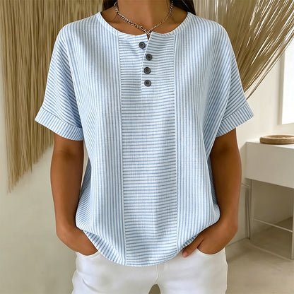 🥳SUMMER HOT SALE🥳💞50K+ SOLD!💥50% OFF! 🔥Loose-fitting French-style top！