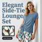 🎁2026 New Arrivals 50% OFF💥Women's Side-Tie Top & Patterned Pants Set – Flowy & Adjustable – Perfect for summer vacations or resort wear – breezy tropical vibes 👖