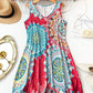 🎁2026 New Arrivals 50% OFF💥Casual Sleeveless A-Line Printed Summer Dress