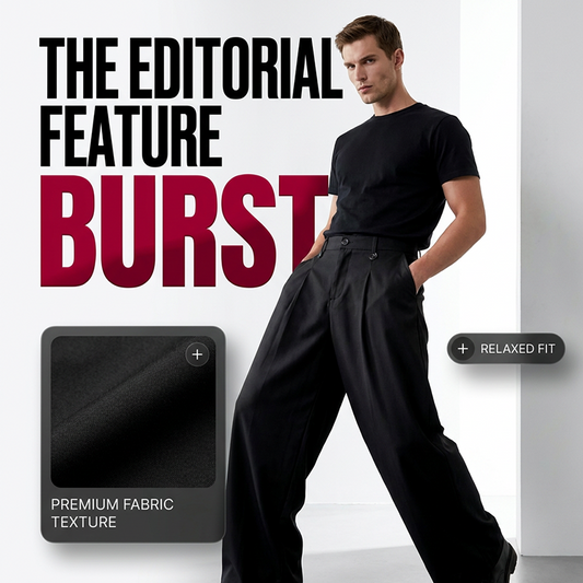 🎁2026 New Arrivals 50% OFF💥Men's Classic Fit Wide-Leg Suit Trousers – Tailored cut, breathable fabric & perfect for work, weddings or formal events ✨